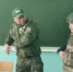 Боец  сделал особый подарок учителю ОБЖ. - Салаватский район